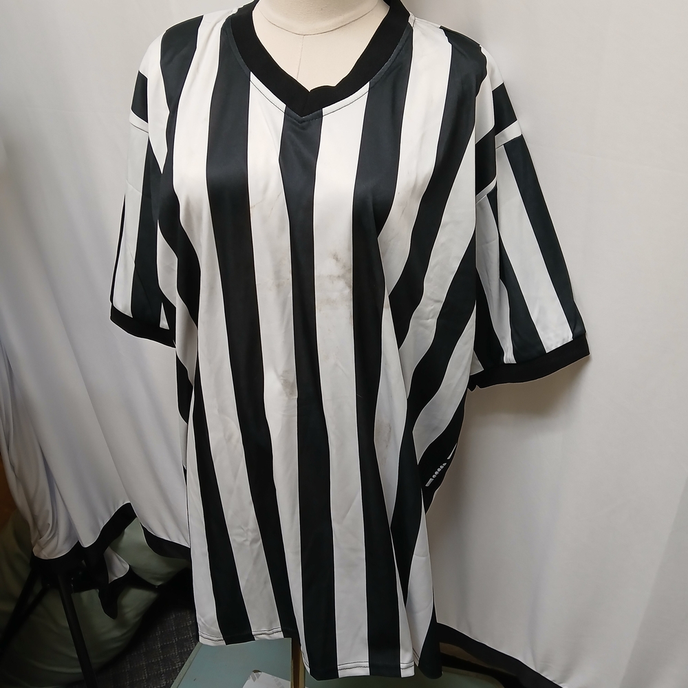 Black and White Striped Shirt